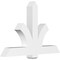 Ekena Millwork Redmond Architectural Grade PVC Gable Bracket, 60"W x 40"H x 6"D x 6"F, 16/12 Pitch GBP060X40X0606RED00 - alternate 1